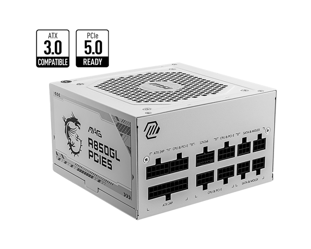 MAG A850GL PCIE5 WHITE