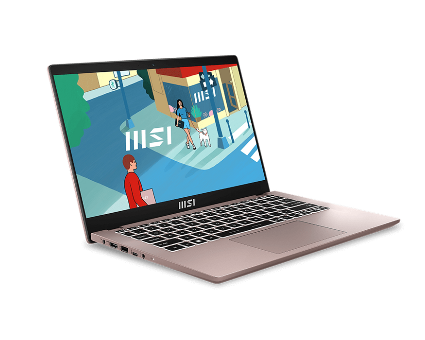 MSI Laptop Modern 14 C13M-623 Beige Rose - MSI e-Shop | Offiziell von MSI Deutschland
