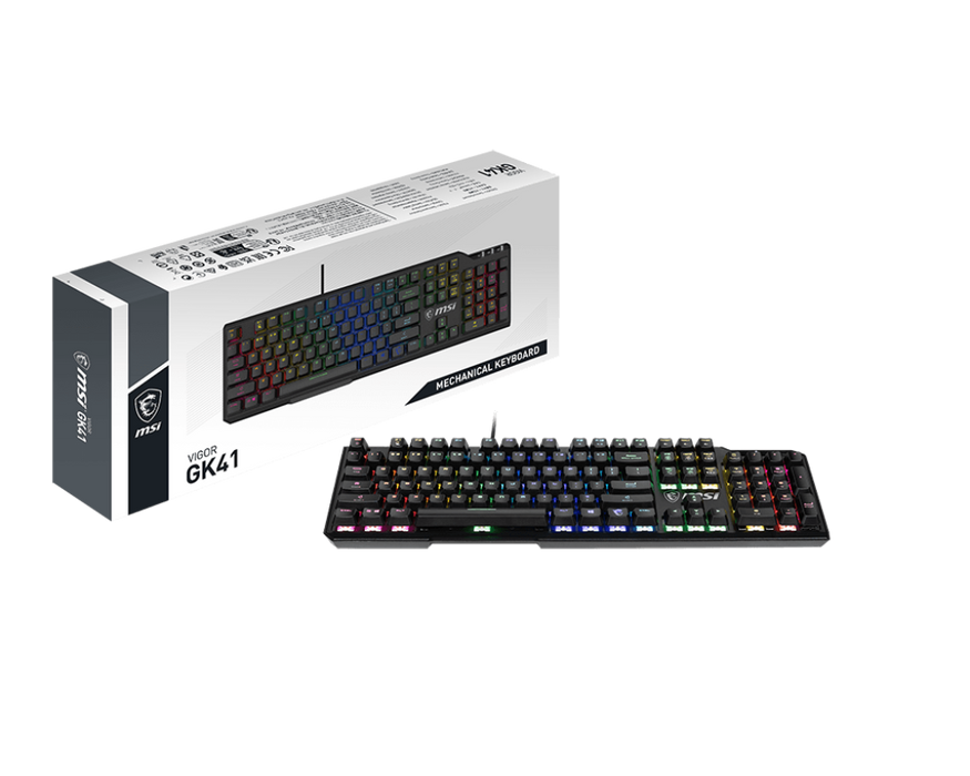 MSI CB Gaming Tastatur VIGOR GK41 LR DE