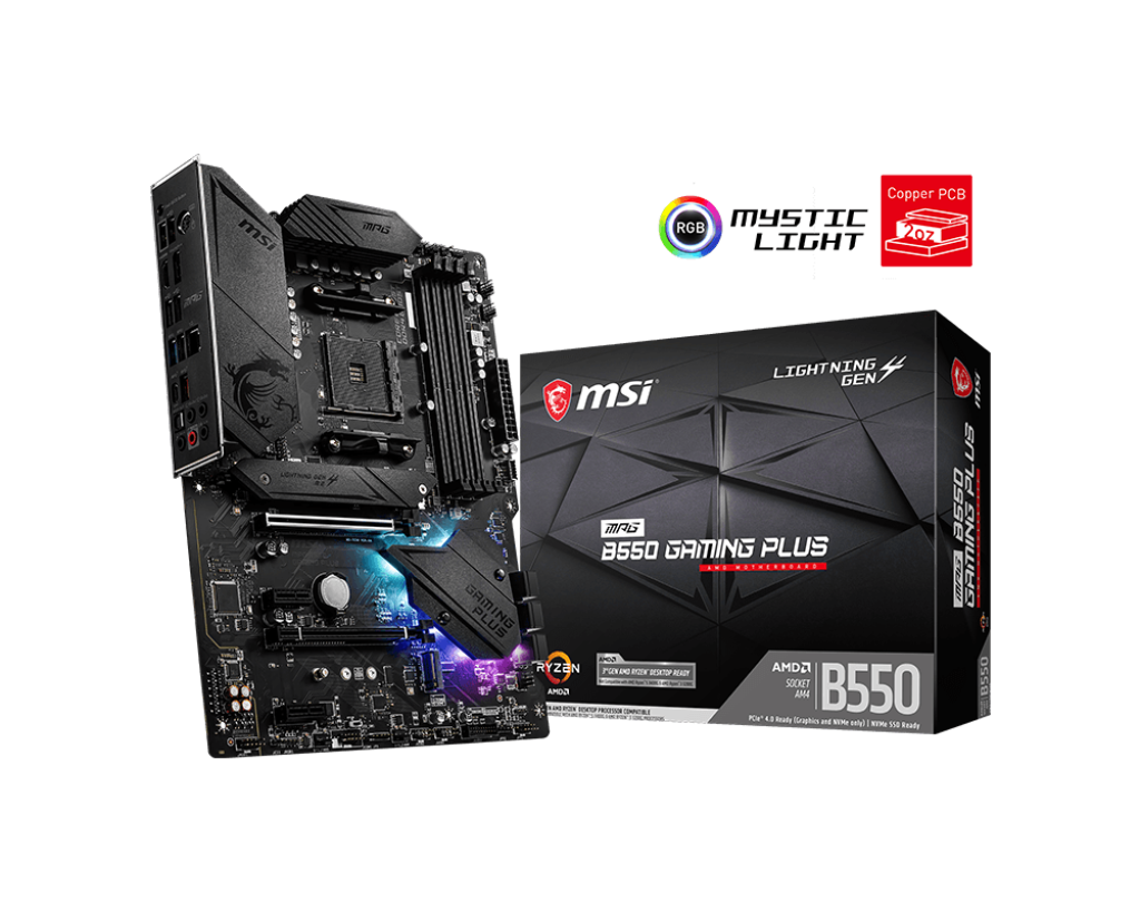 MSI Motherboard MPG B550 GAMING PLUS - MSI e-Shop | Offiziell von MSI Deutschland