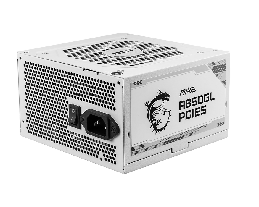MSI Desktop PC Netzteil MAG A850GL PCIE5 WHITE