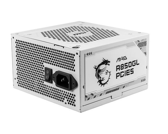 MSI CB Desktop PC Netzteil MAG A850GL PCIE5 WHITE - MSI e-Shop | Offiziell von MSI Deutschland
