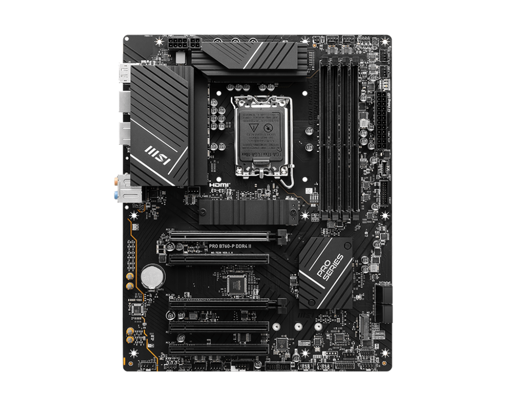 MSI Motherboard PRO B760-P DDR4 II - MSI e-Shop | Offiziell von MSI Deutschland