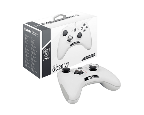 MSI Game Controller Force GC20 V2 WHITE - MSI e-Shop | Offiziell von MSI Deutschland