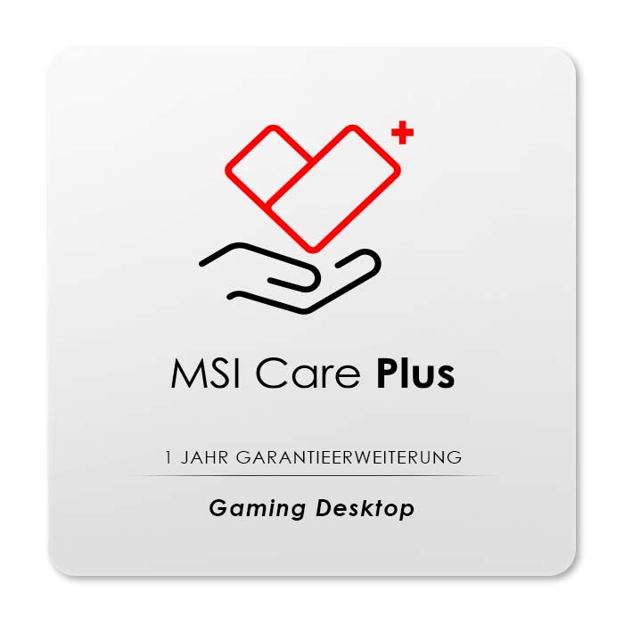 Ein (1) Jahr Garantieverlängerung für Gaming Desktop PC | MSI Care