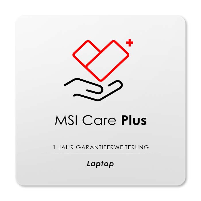 Ein (1) Jahr Garantieverlängerung für Notebook | MSI Care