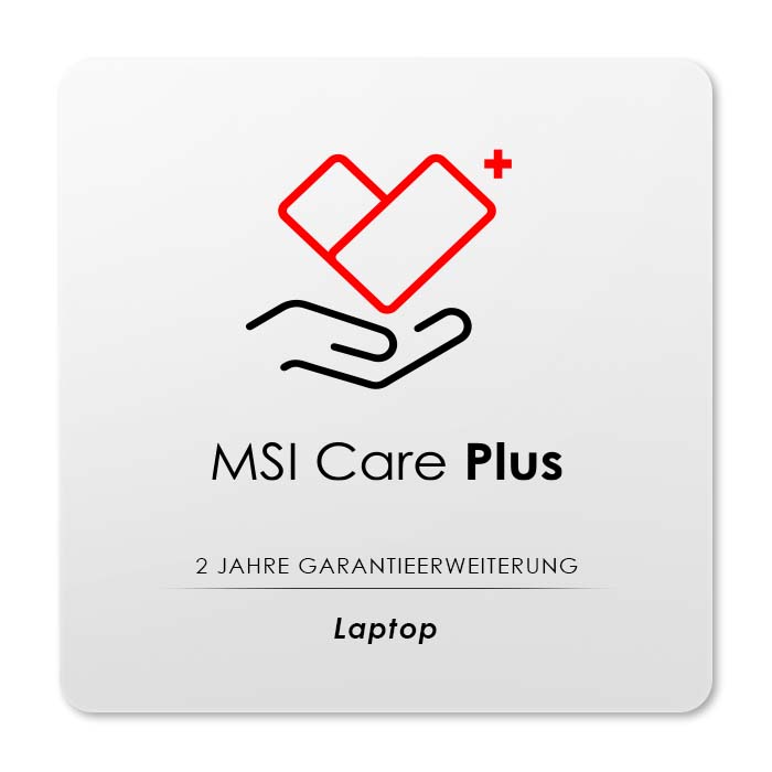 Zwei (2) Jahre Garantieverlängerung für Notebook | MSI Care