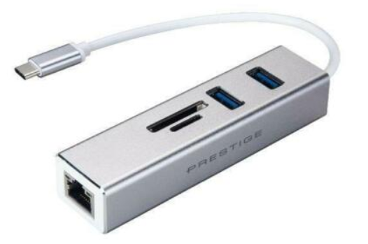 MSI Prestige USB Multi-Port Hub Type C Ethernet Adapter